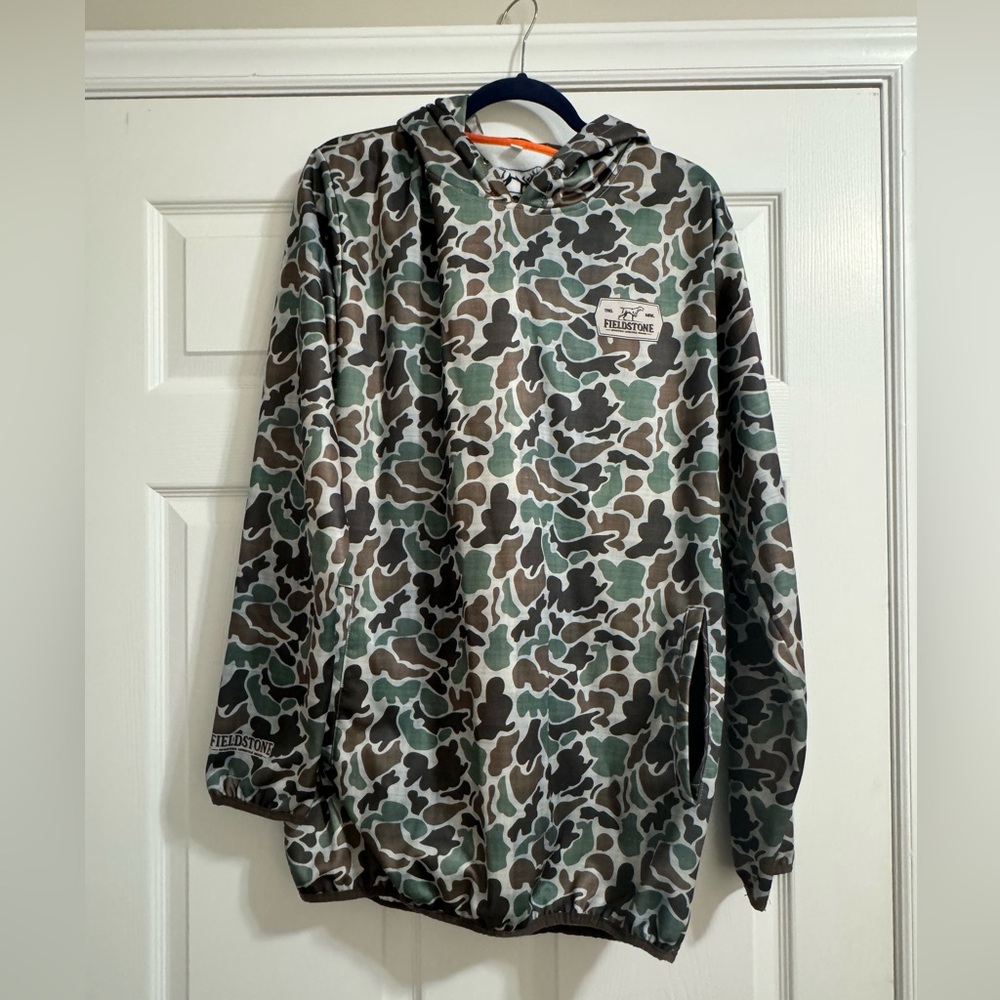 Fieldstone Camo Hoodie. 2XL